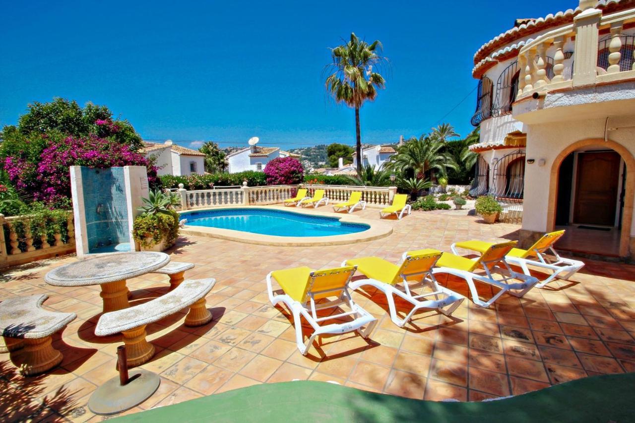 Rondel - sea view villa with private pool in Costa Blanca Moraira Esterno foto