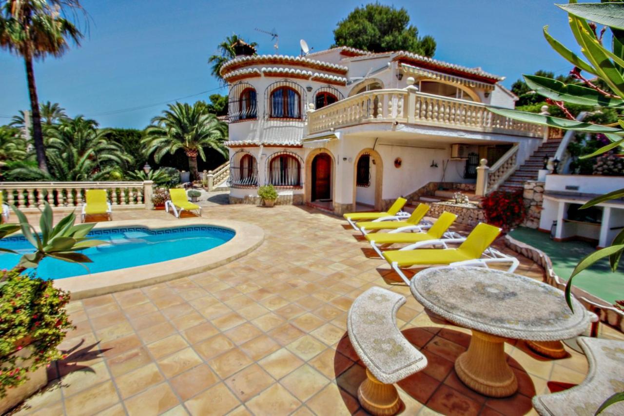 Rondel - sea view villa with private pool in Costa Blanca Moraira Esterno foto