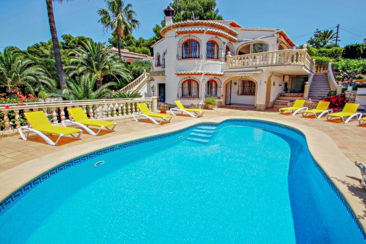 Rondel - sea view villa with private pool in Costa Blanca Moraira Esterno foto