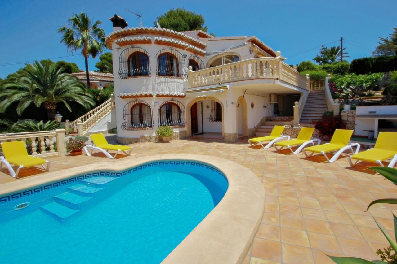 Rondel - sea view villa with private pool in Costa Blanca Moraira Esterno foto