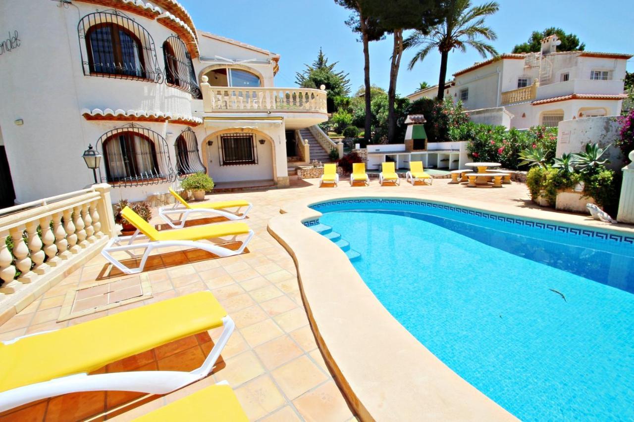 Rondel - sea view villa with private pool in Costa Blanca Moraira Esterno foto