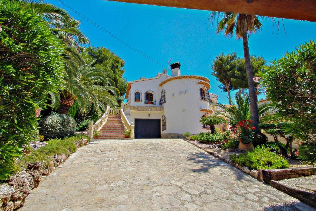Rondel - sea view villa with private pool in Costa Blanca Moraira Esterno foto