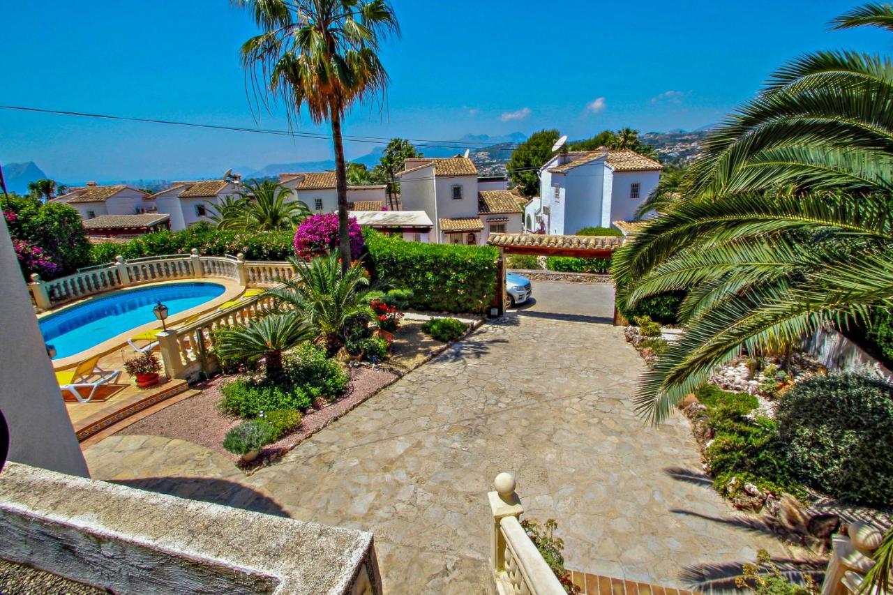 Rondel - sea view villa with private pool in Costa Blanca Moraira Esterno foto