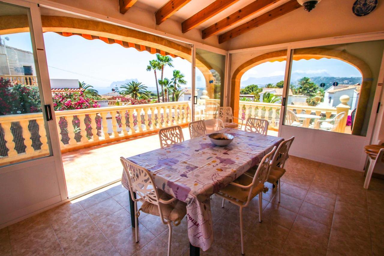 Rondel - sea view villa with private pool in Costa Blanca Moraira Esterno foto